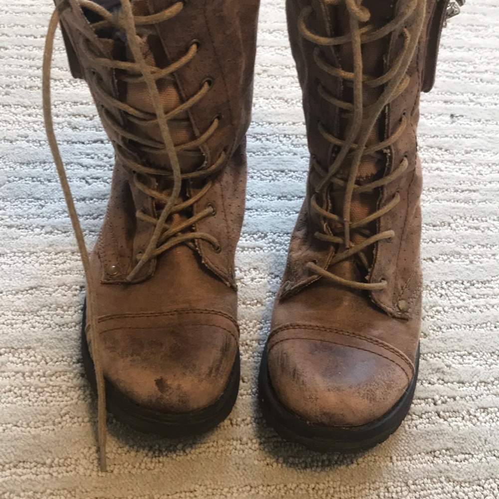 ROXY combat BOOTS!!